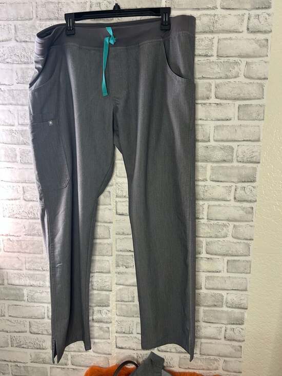 FIGS Tops - FIGS Technical Collection Gray Scrub Top and  Pants Set